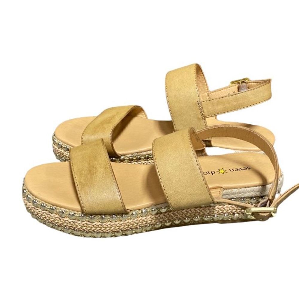 Seven Dials Bernice Espadrille Flatform Sandal Size 6.5
